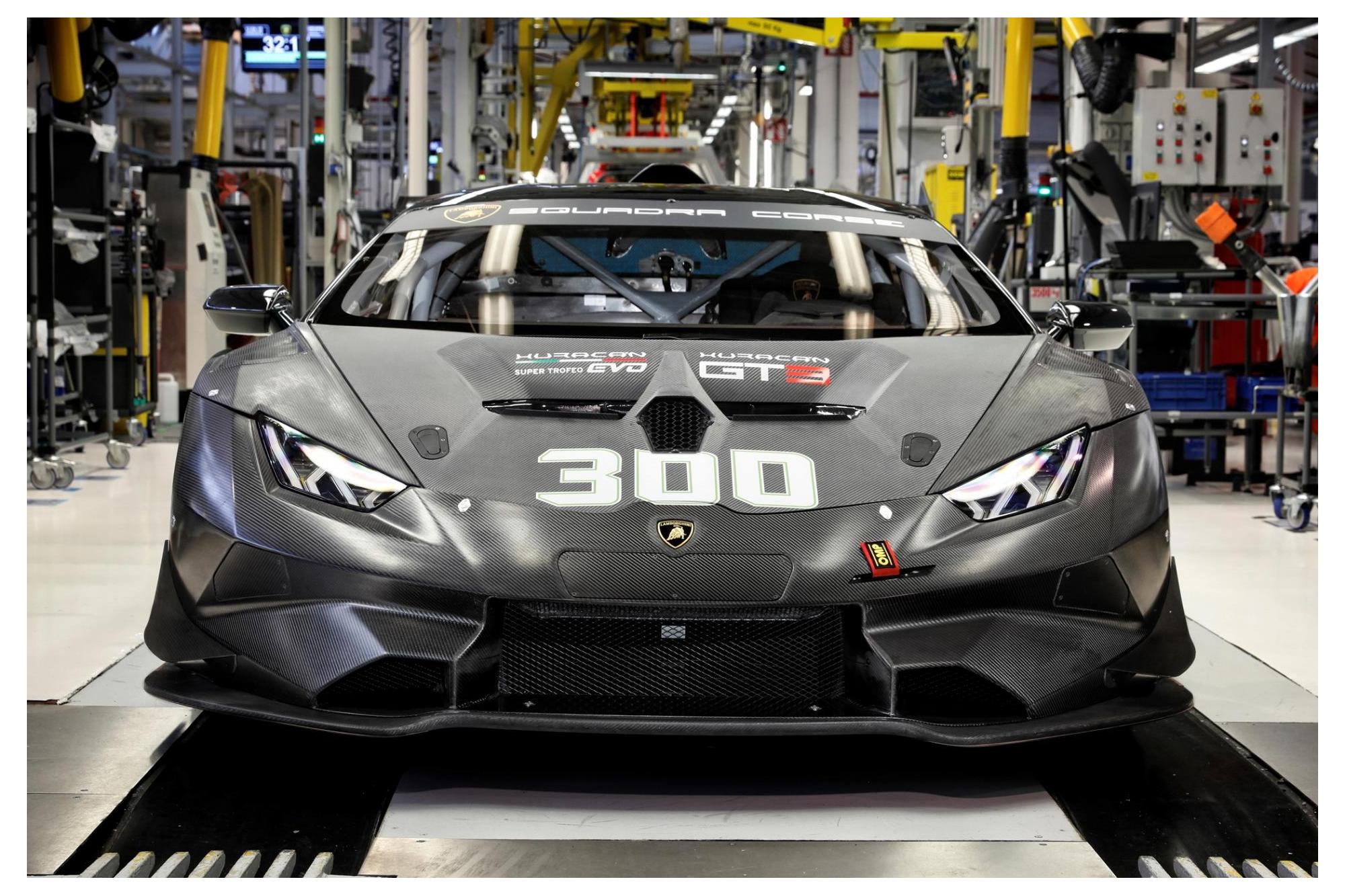 Πώς κατασκευάζονται οι αγωνιστικές Lamborghini Huracan Evo;